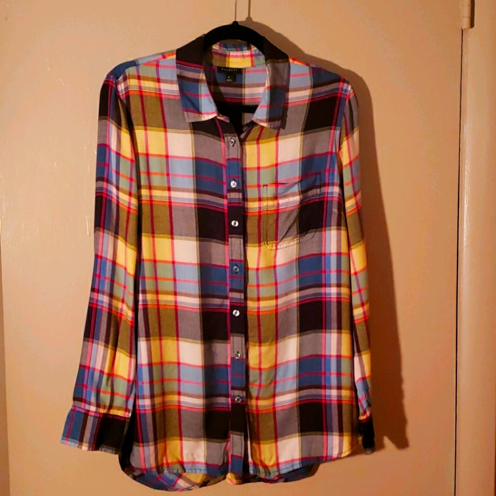 Plaid tunic